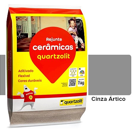 Rejunte Quartzolit Cinza Artico Kg