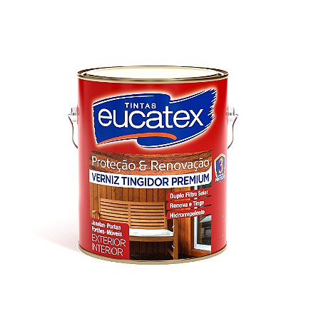 Verniz Tingidor Imbuia 3,6L Eucatex