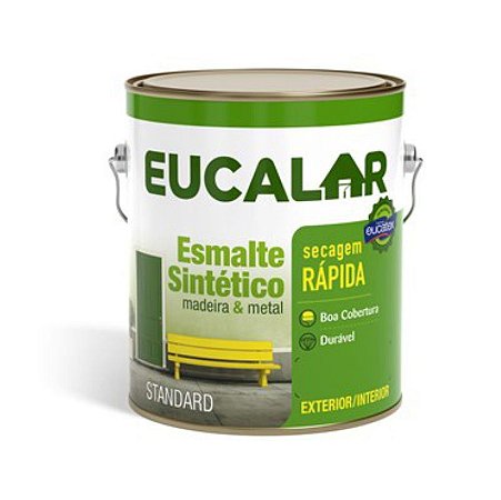 Esmalte Brilhante Marrom 3,6L Eucalar