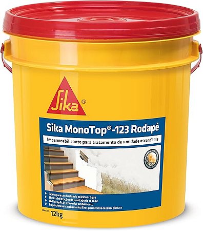 Sika Monotop 123 Rodape 12 Kg