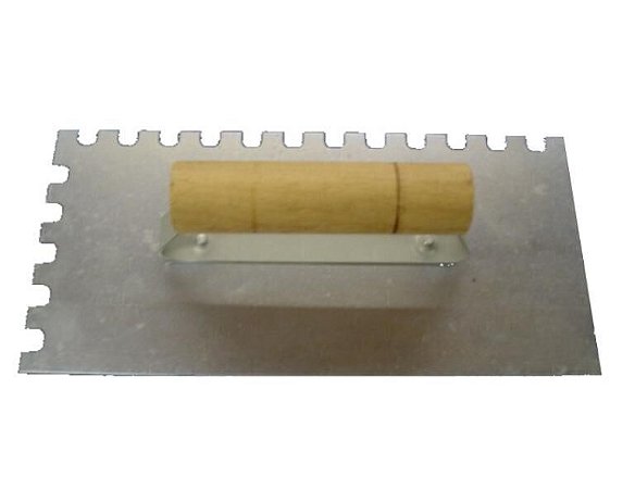 Desempenadeira de Aço Dentada 12x24 Thompson