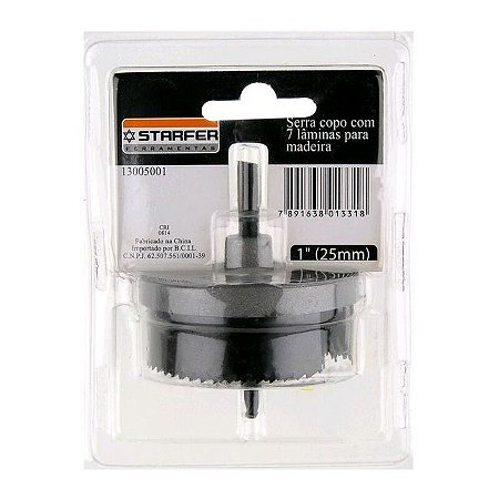 Serra Copo 1 C/ 7pçs Brasf/starfer