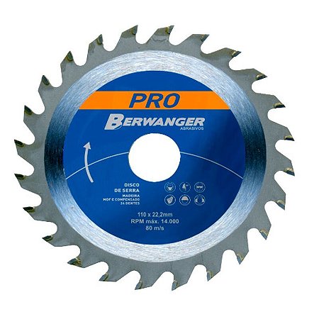 Disco Corte P/mad 7 36d Berwanger