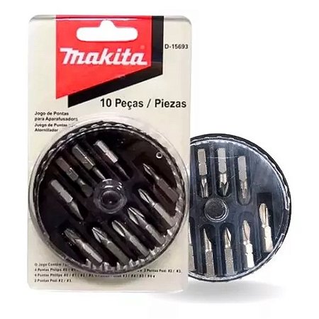 Jogo Pontas Para Parafusadeira 7 peças Makita