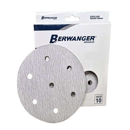Lixa com Velcro G.120 115mm Caixa com 10 Berwanger