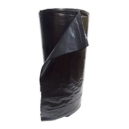 Rolo Lona Preta 53 Micras C/100m