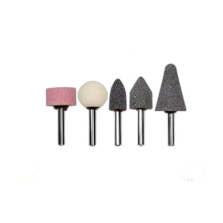 Kit Ponta Montada Haste 1,4" 5 Peças Mundi