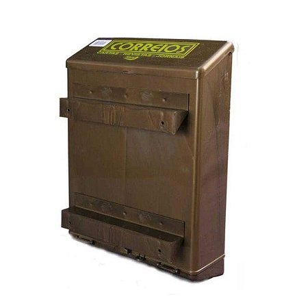 Caixa de correio Bronze Goma