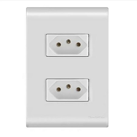 Tomada 4x2 Dupla Liz 57170/066 Tramontina