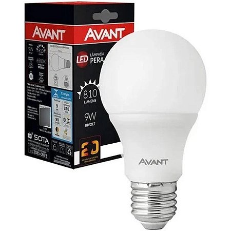 Lâmpada Led 9w Quente Avant
