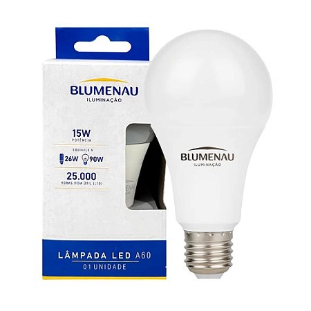 Lâmpada Led 15w Quente Blumenau