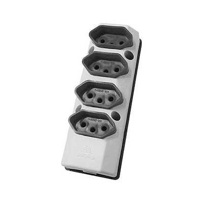 Tom Quadrupla Fixa 2pt 2200/2 Perlex