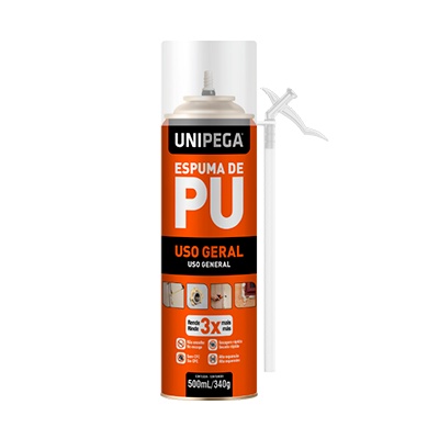 Espuma Exp. Pu Uso Geral 500ml Unipega