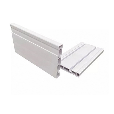 Rodape Pvc 7cm Branco Gelo 2,40m Real