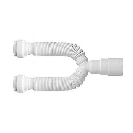 Sifão Duplo Sanf Univ 72cm Blukit