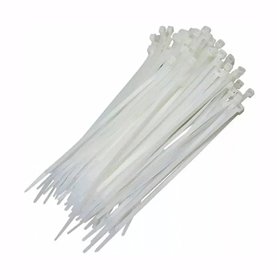 Abraçadeira Nylon 200x3,5 Branca G20 com 100 unidades