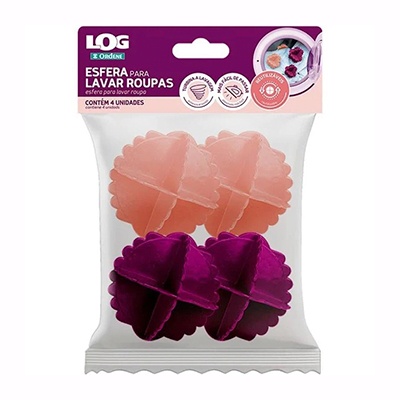 Kit 4 Esferas para Lavar Roupas Ordene