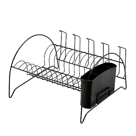 Escorredor Black Fan com Porta Copos Arthi