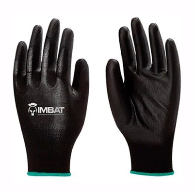 Luva Preta Pu "g" T9 Tátil Imbat