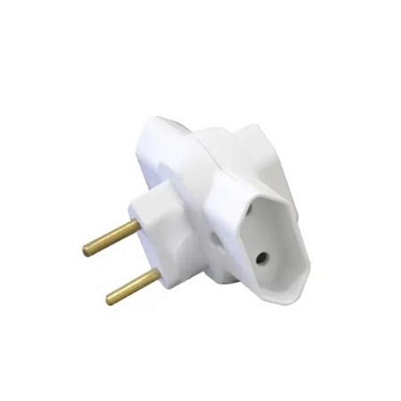 Te 2p Luz Nbr 14136 Branco Tramontina