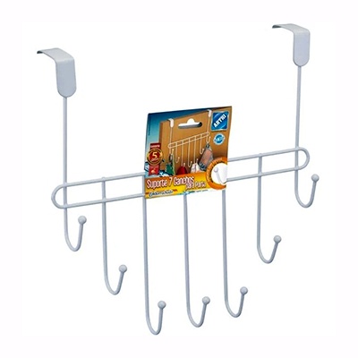 Suporte para Porta 7 Ganchos Arthi