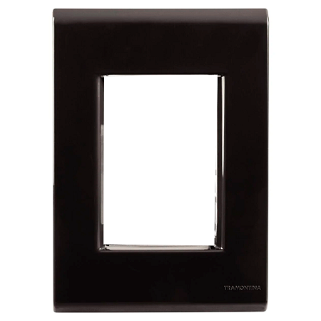 Placa 3 Postos 4x2 Grafite Glz Tramontina