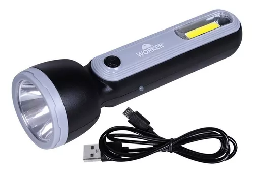 Lanterna Recarregável 180 Lumens Worker