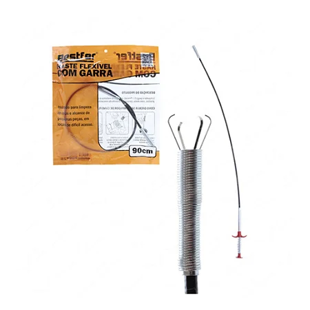 Haste Flexível com Garra 90cm Bestfer