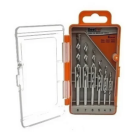 Kit Brocas Videa 6pcs Bestfer