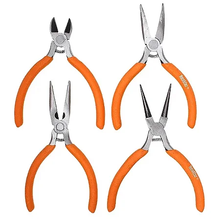 Jogo Mini Alicates 4,5" 4 Peças Bestfer