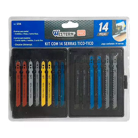 Kit Serra Tico Tico 14 Peças Western