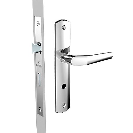 Fechadura Wc Cromado Soprano