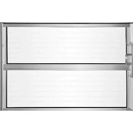 Janela Basc 1648 60 L X 40 a Branca Aluvid Nc