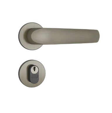 Fechadura Externa Escovada 803/09 Roseta Stam
