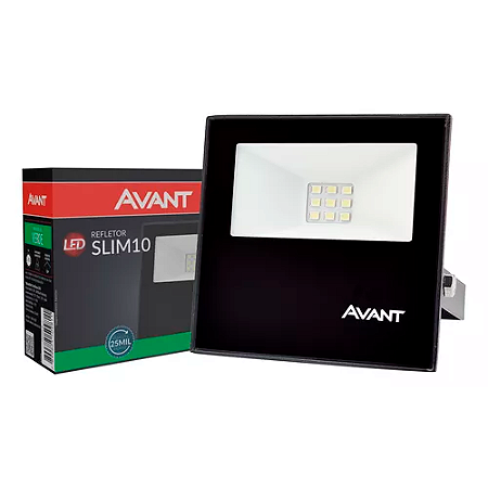 Refletor Led 10w Verde Avant