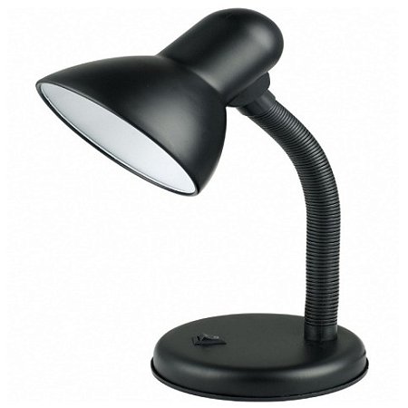 Luminária de Mesa Preta Taschibra