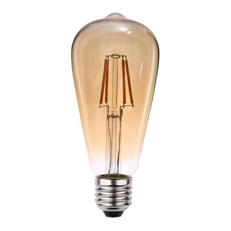 Lâmpada Filamento Led G125 4w 2400k Blumenau