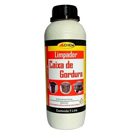 Limpador Caixa Gordura 1l Allchem