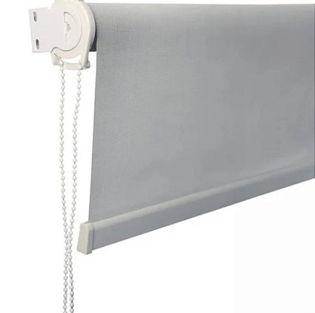 Cortina Rolo Persiana 120x160 Cinza Atlas