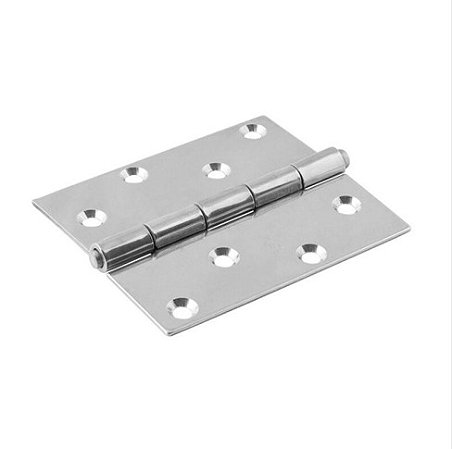 Dobradiça Inox 75x47mm 3 Mahler