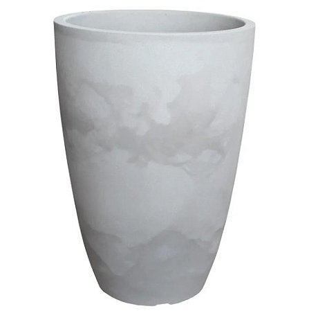 Vaso Conico 38 Cimento Queimado Japi