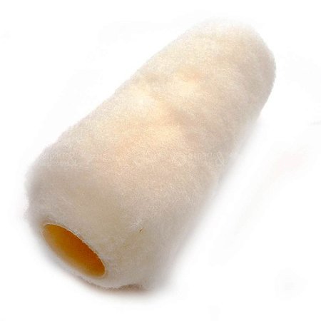 Rolo Pintura Lã Natural 23cm Sem Cabo Premium Roma