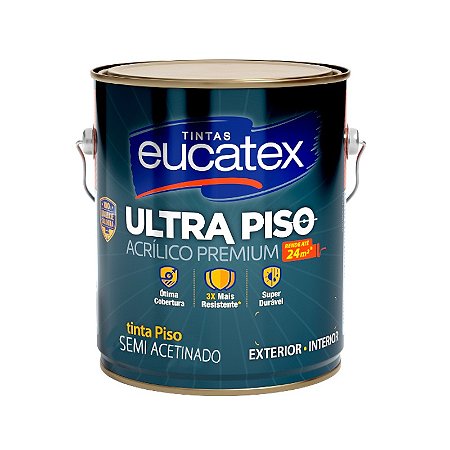 Eucatex Piso Acr Cinza 36lts