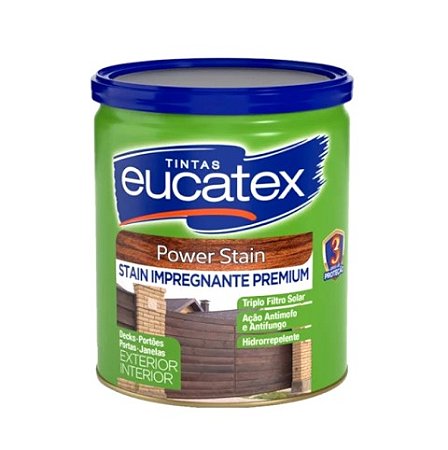Stain Power/protetor Natural 0,9lts Eucatex
