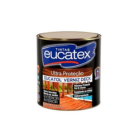 Verniz Deck Eucatol 0,9lts Eucatex