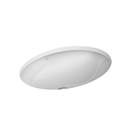 Cuba De Embutir Oval Branco 400X300Mm Deca
