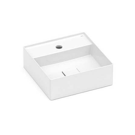 Cuba de Apoio Com Mesa 350x350 Branca Roca