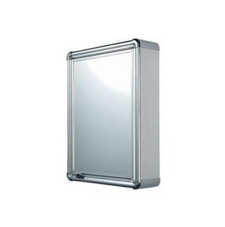 Armario Alumínio Sobrepor Para Banheiro 44x58 Astra