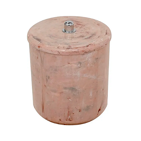 Cesto Multiuso 6l Rosa Marmorizado Astra