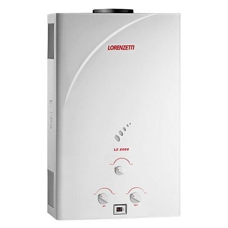 Aquecedor a Gas L16 Glp Passagem Lorenzetti